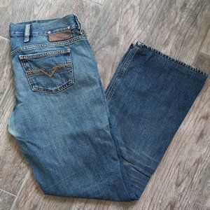Vintage Diesel Industry Boot Cut Mid Rise Jeans Made in Italy